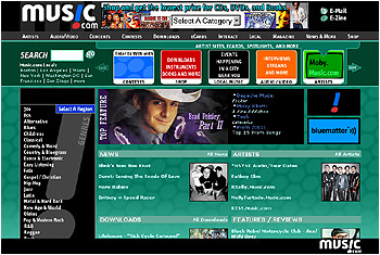 Visit reproduction of home page